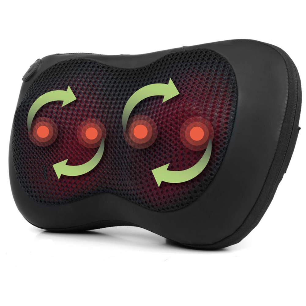 salter Heated Massage Pillow