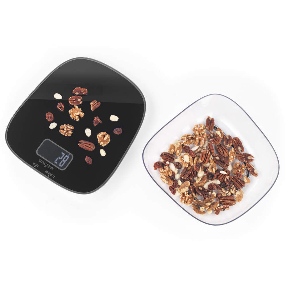 Salter High-Capacity Kitchen Scale With Bowl – Black
