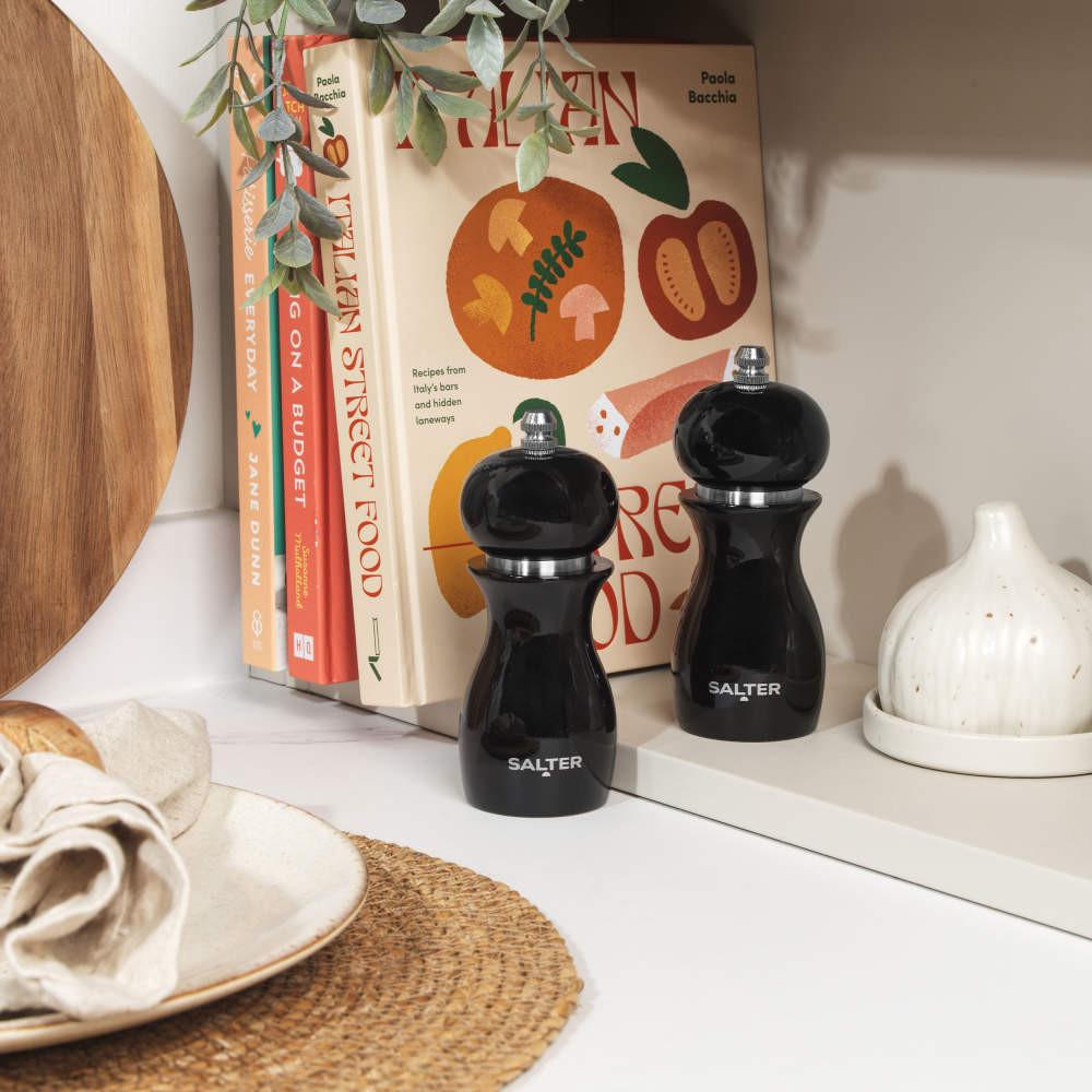 Salter High Gloss Salt & Pepper Mills