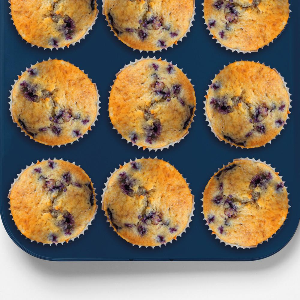 Salter Indigo 12 Cup Muffin Pan