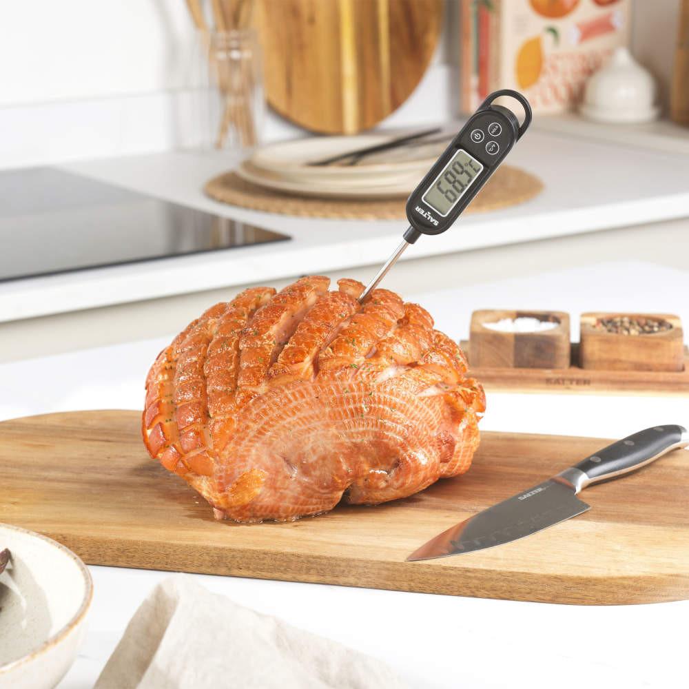 Salter Instant Read Thermometer - Black