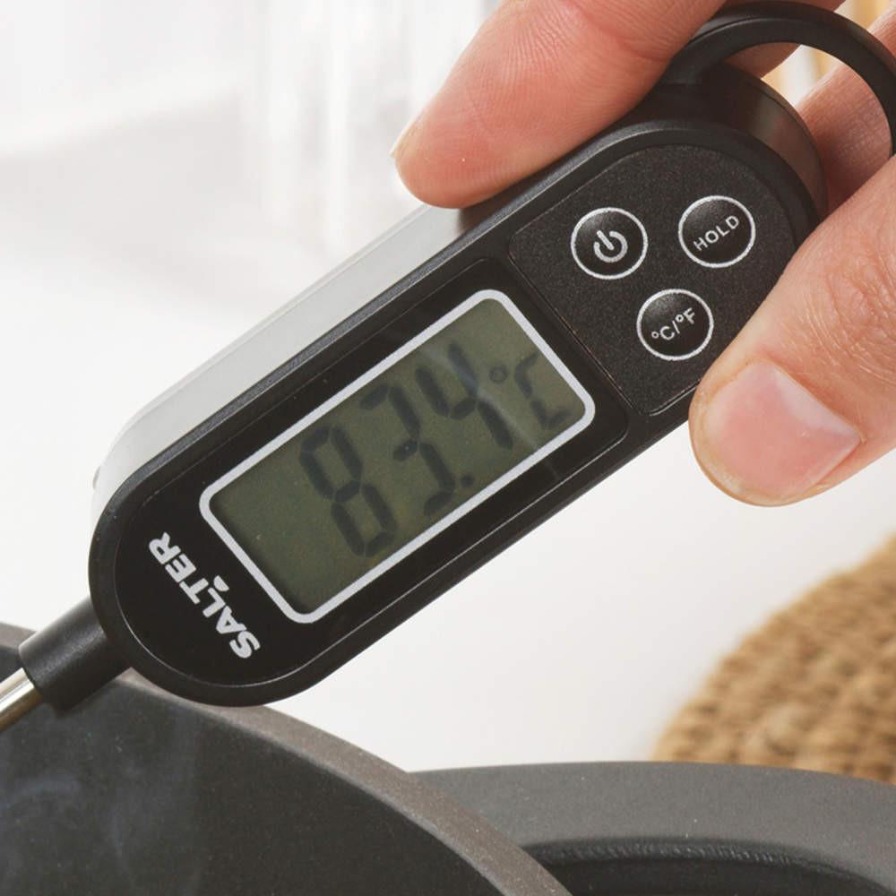 Salter Instant Read Thermometer - Black