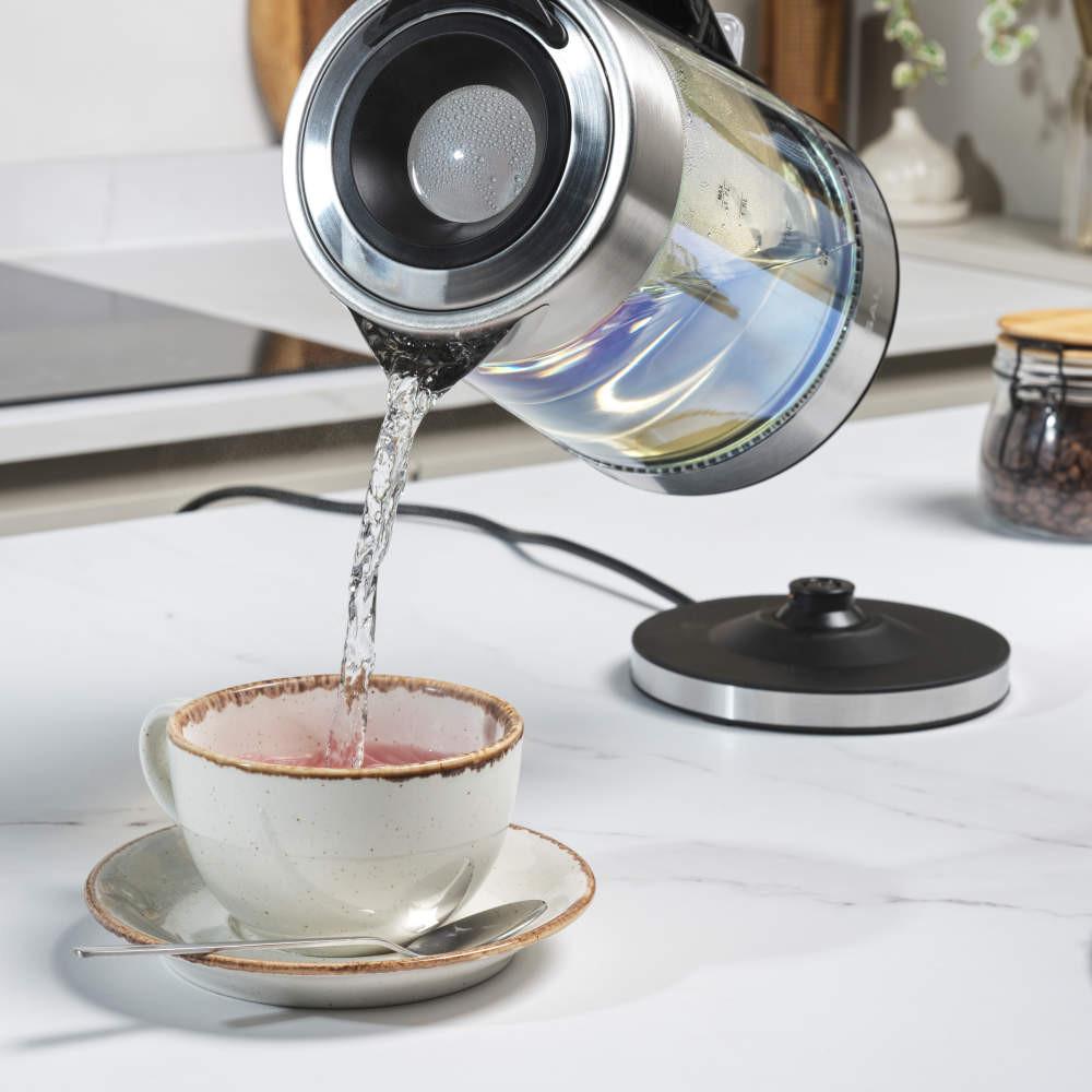 Salter Iridescent 1.7L Glass Kettle