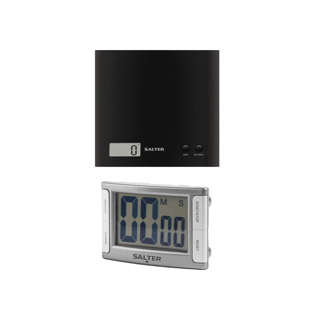 salter Kitchen Scale & Timer Set