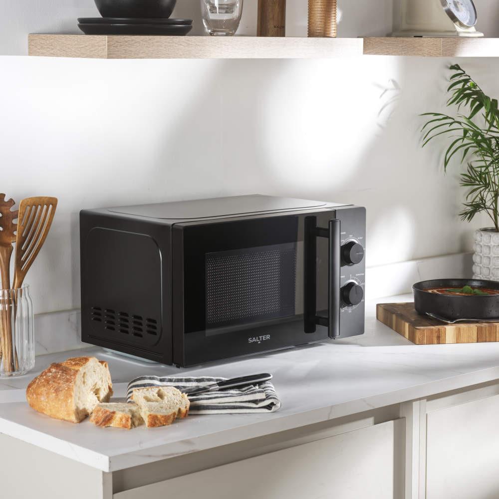 Salter Kuro 20L Manual Microwave - Black