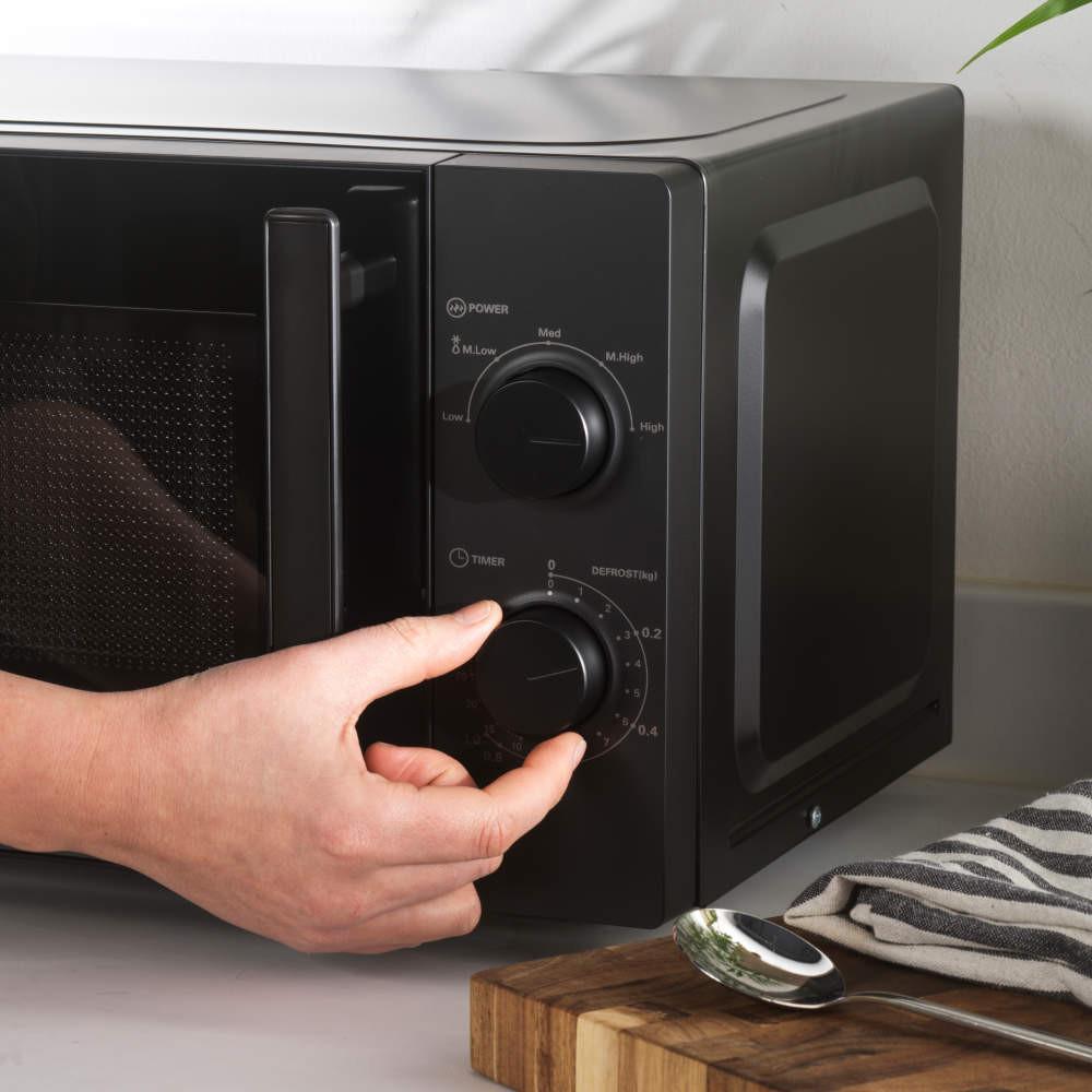 Salter Kuro 20L Manual Microwave - Black