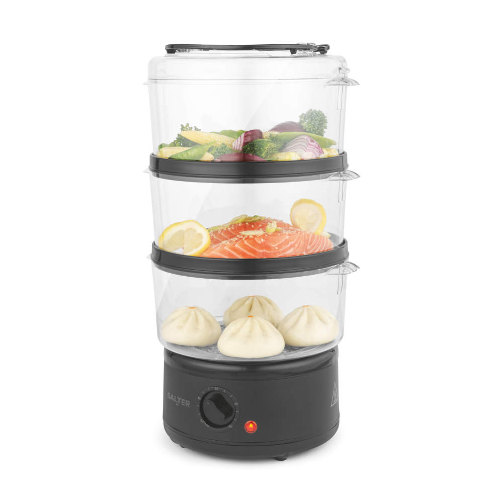 salter Kuro 3-Tier Food Steamer