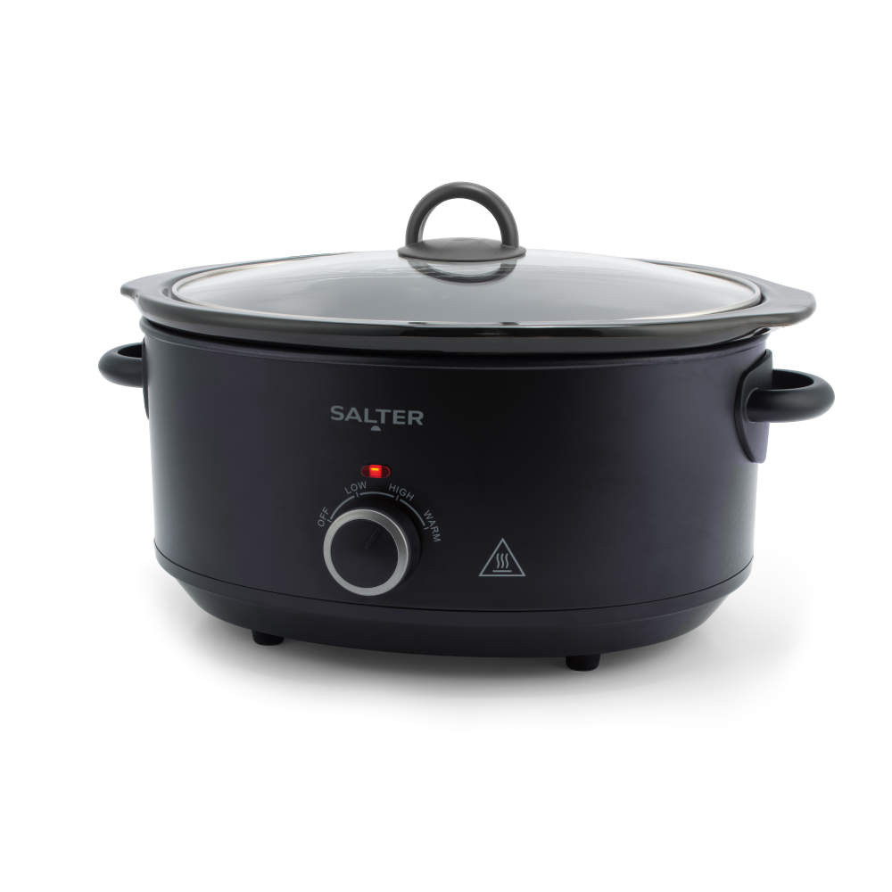 salter Kuro 6.5L Slow Cooker - Black