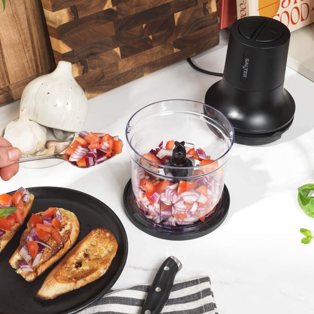 Salter Kuro Food Chopper & Earth Wok Set