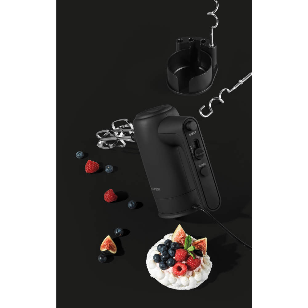 Salter Kuro Hand Mixer & Kitchen Scale Set – Black