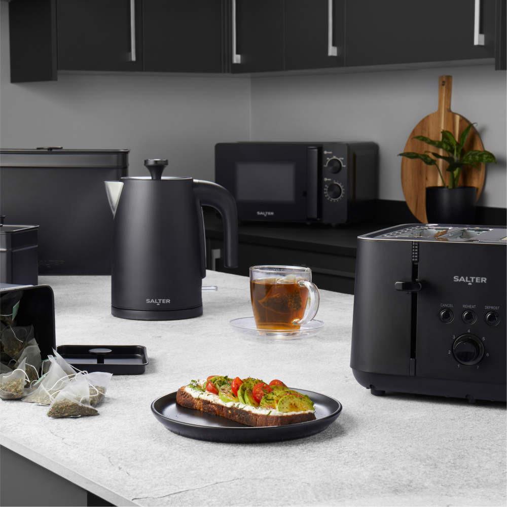 Salter Kuro Kettle Toaster & Electronic Mill Set