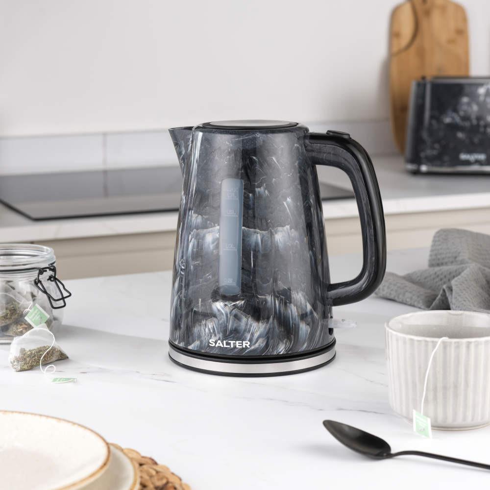 Salter Marble 1.7L Kettle - Black