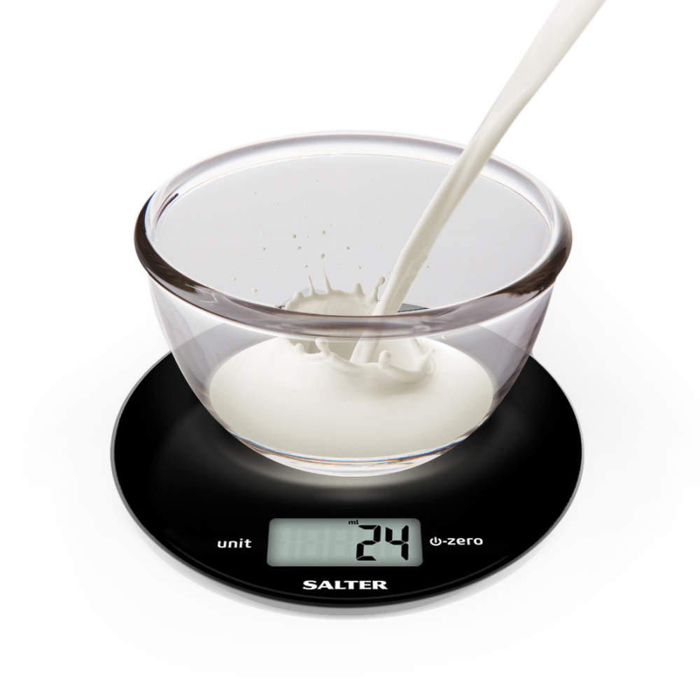 Salter Marble Digital Kitchen Scale - Black