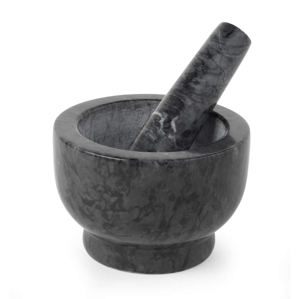 salter Marble Pestle & Mortar - Black