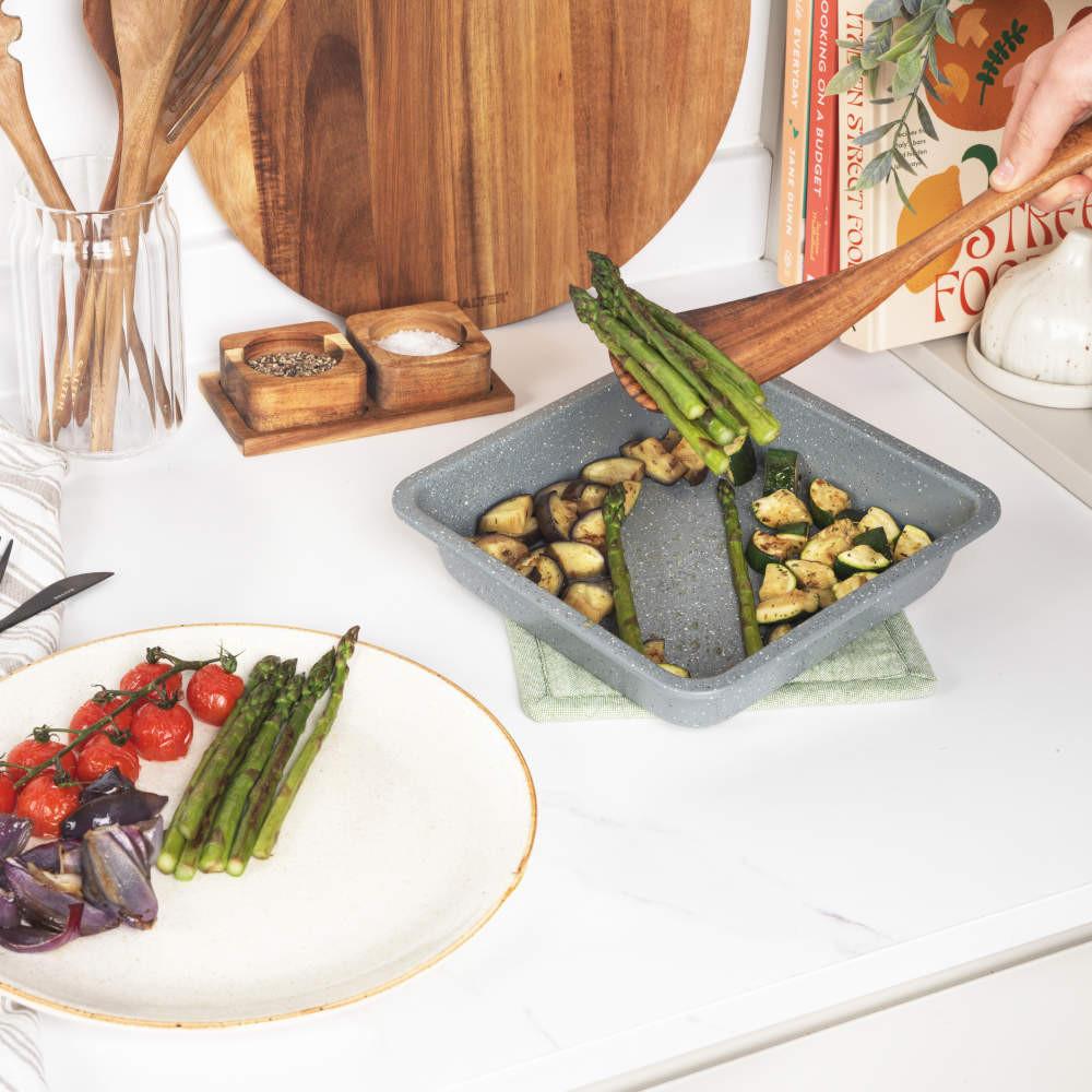 Salter Marblestone 23cm Square Pan