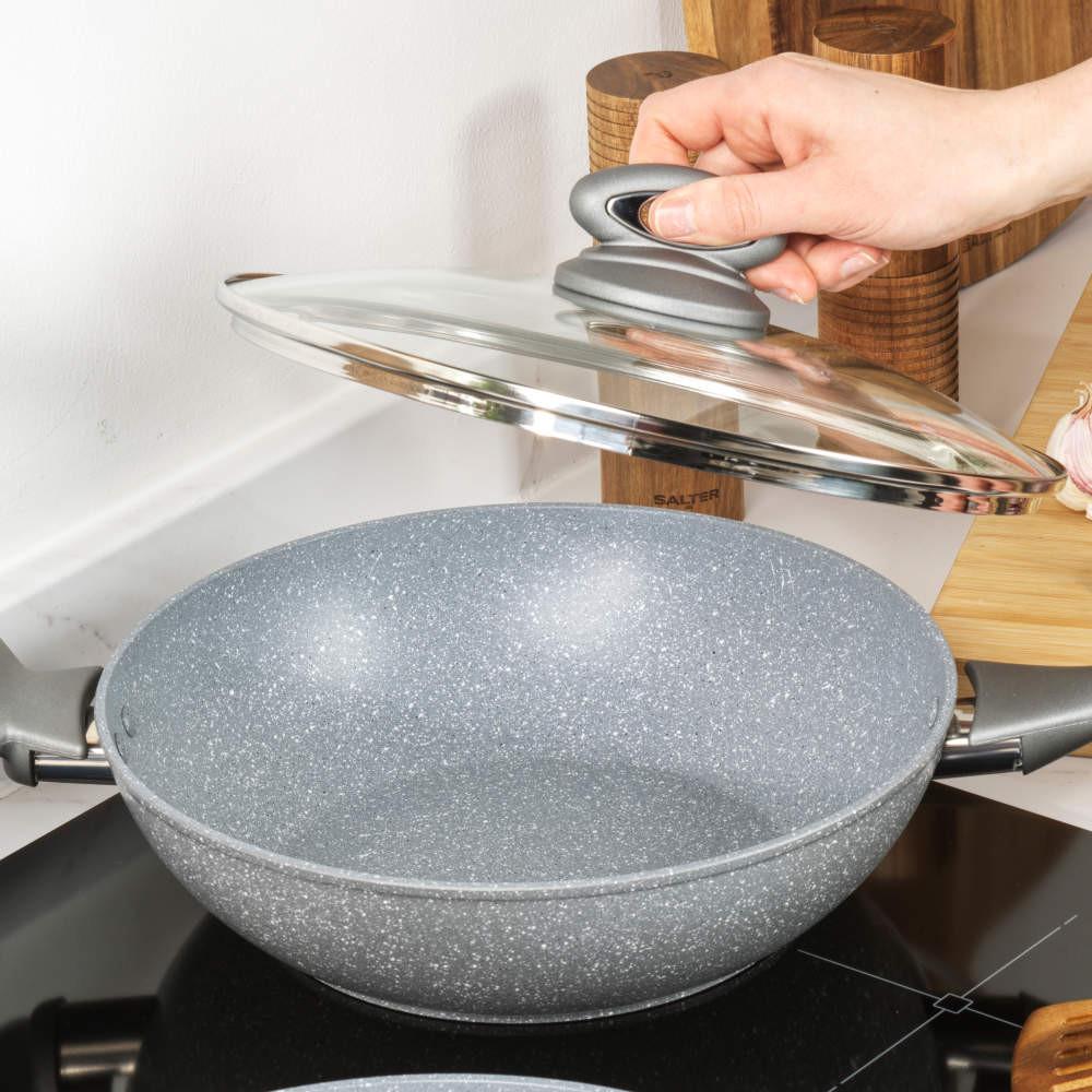 Salter Marblestone 28cm Wok