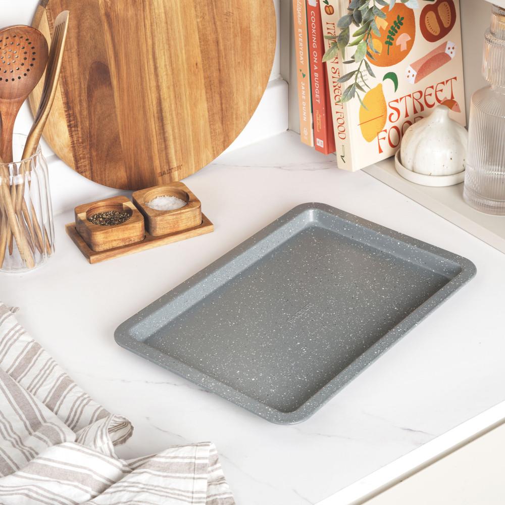Salter Marblestone 37cm Set Of 2 Baking Trays