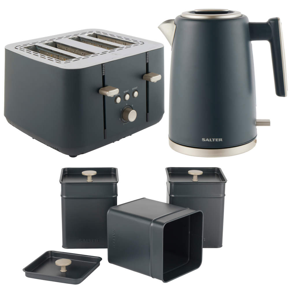 salter Marino Kettle Toaster & Canister Set