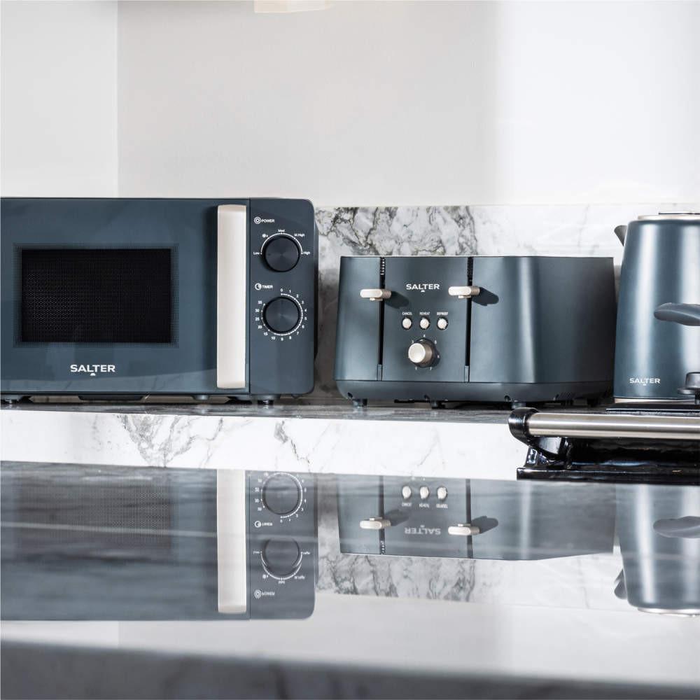 Salter Marino Manual Microwave & Canister Set