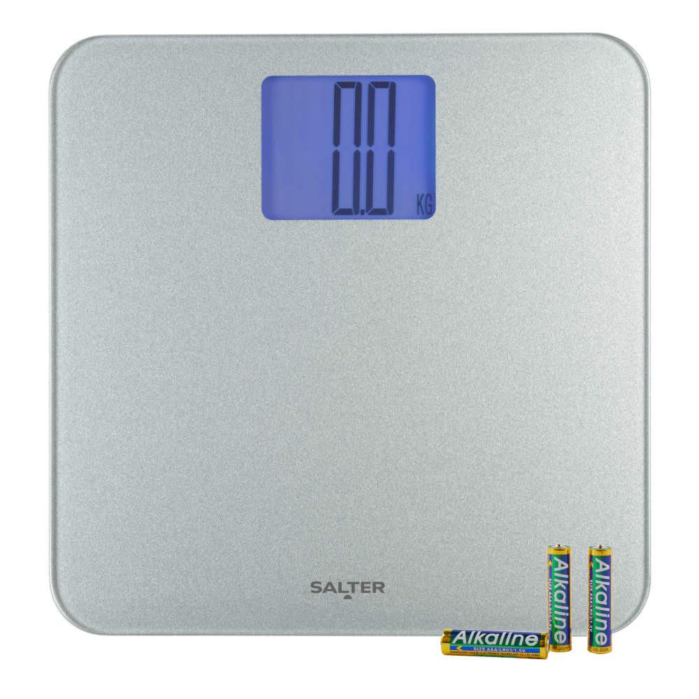 salter Max Digital Bathroom Scale - Silver