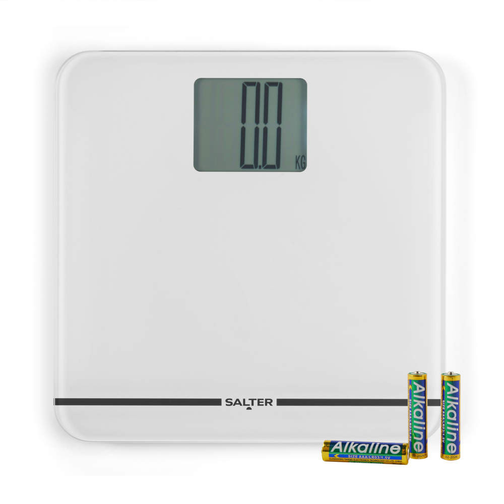 salter Max Digital Bathroom Scale - White