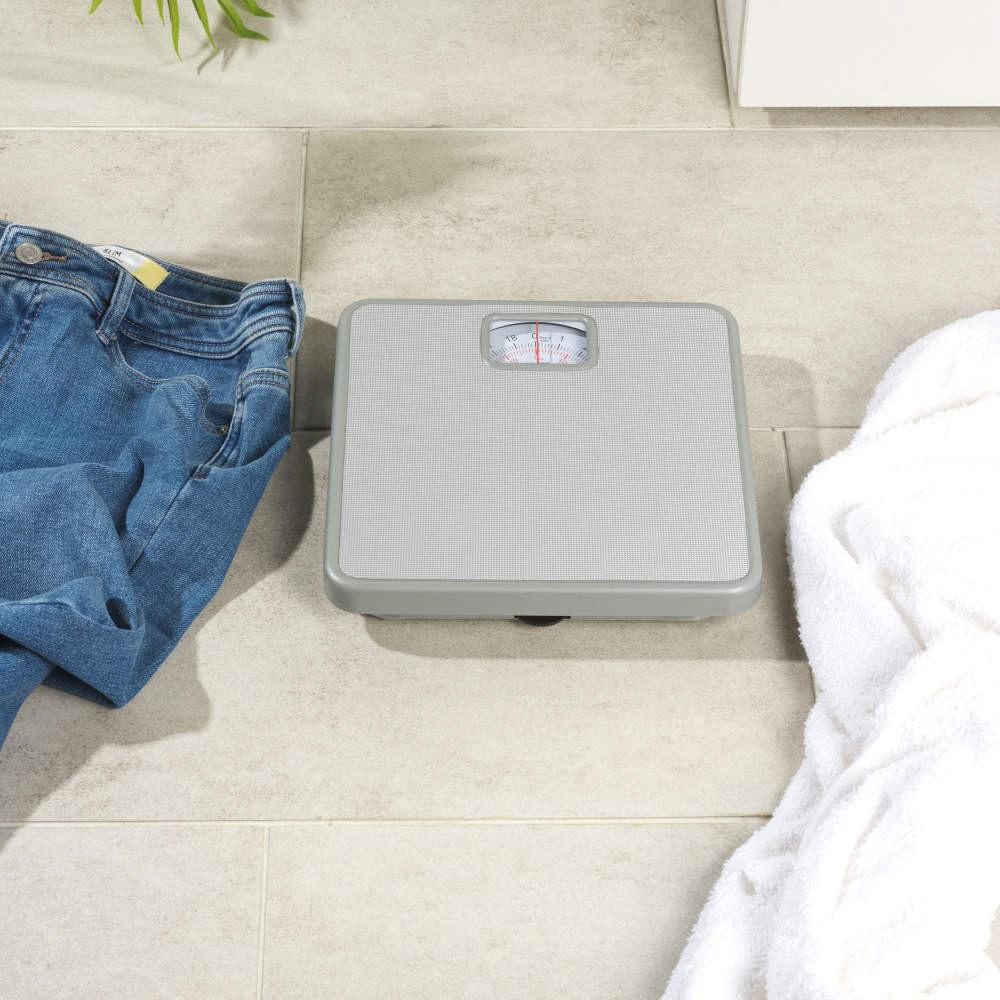 Salter Mechanical Bathroom Scale - Silver
