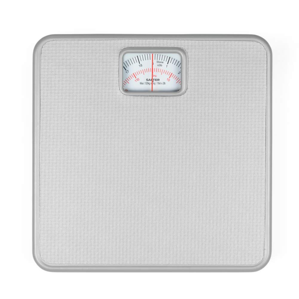 salter Mechanical Bathroom Scale - Silver