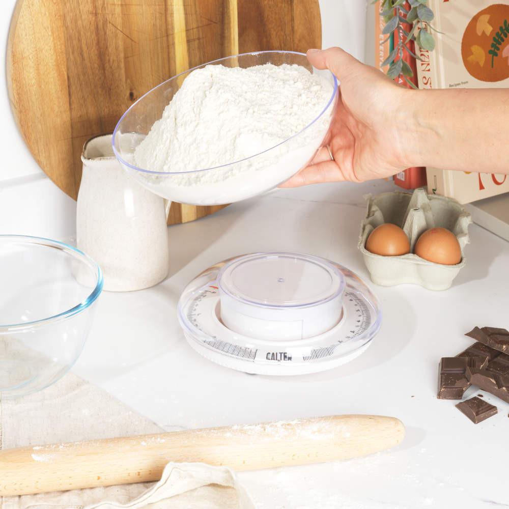 Salter Mechanical Bowl Kitchen Scale - White