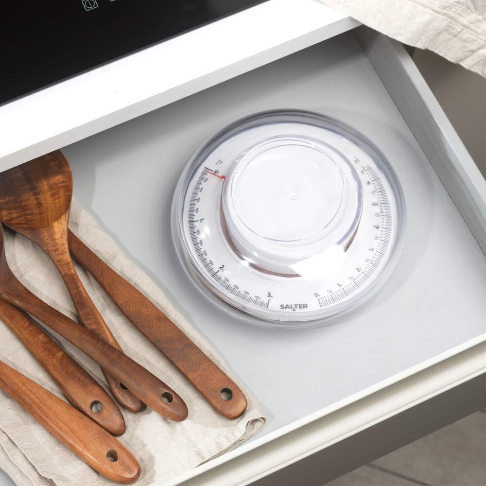 Salter Mechanical Bowl Kitchen Scale - White