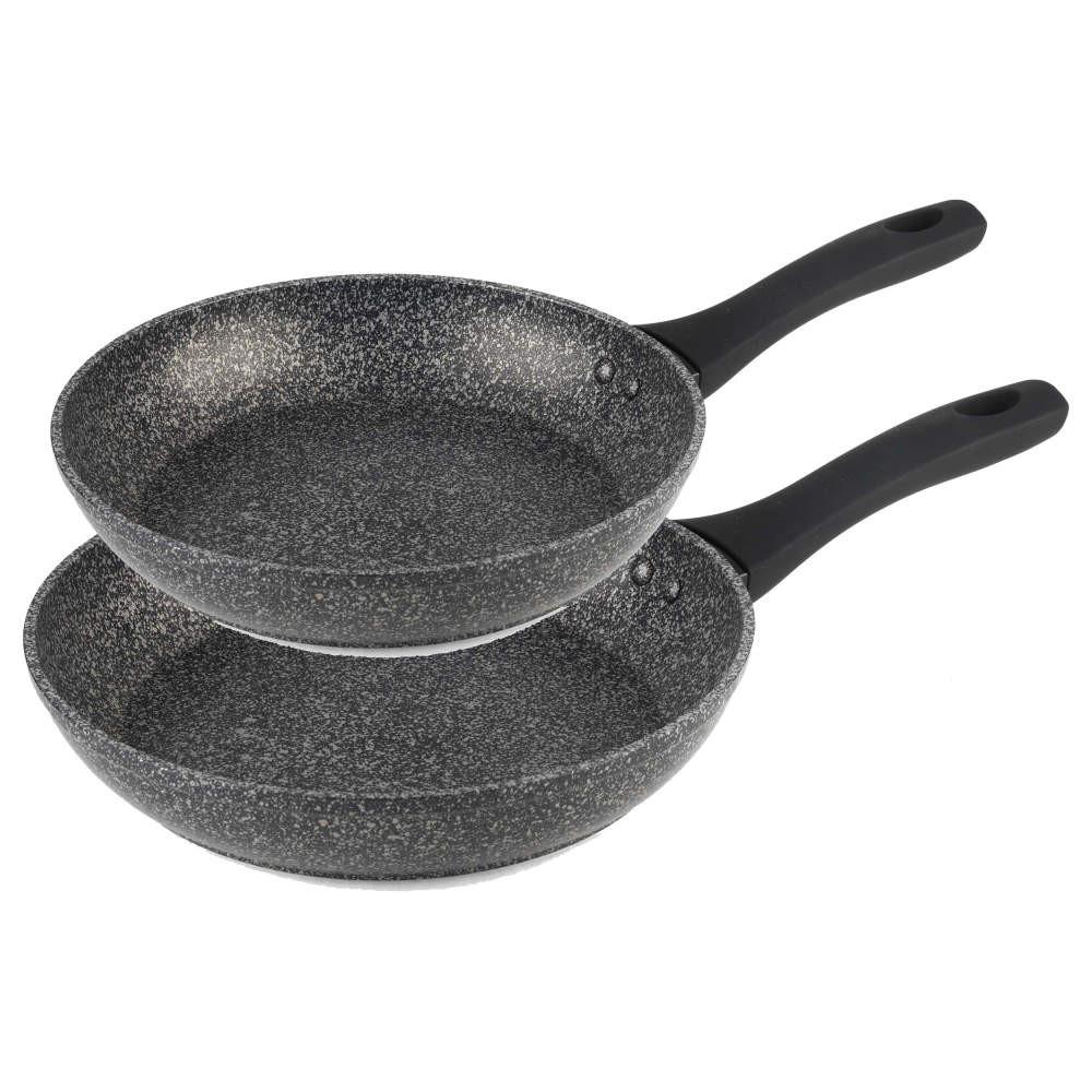 salter Megastone 2-Piece Frying Pan Set - 20/24cm