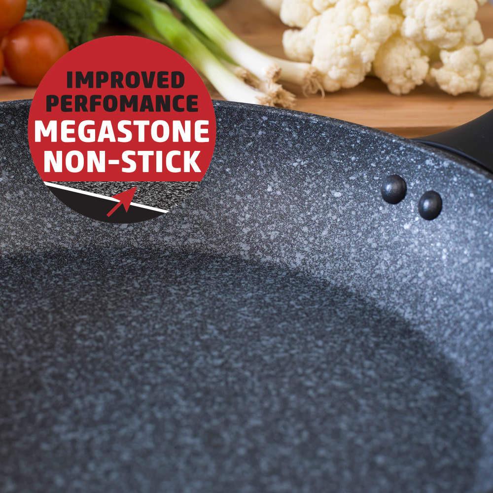 Salter Megastone 2-Piece Frying Pan Set - 20/28cm