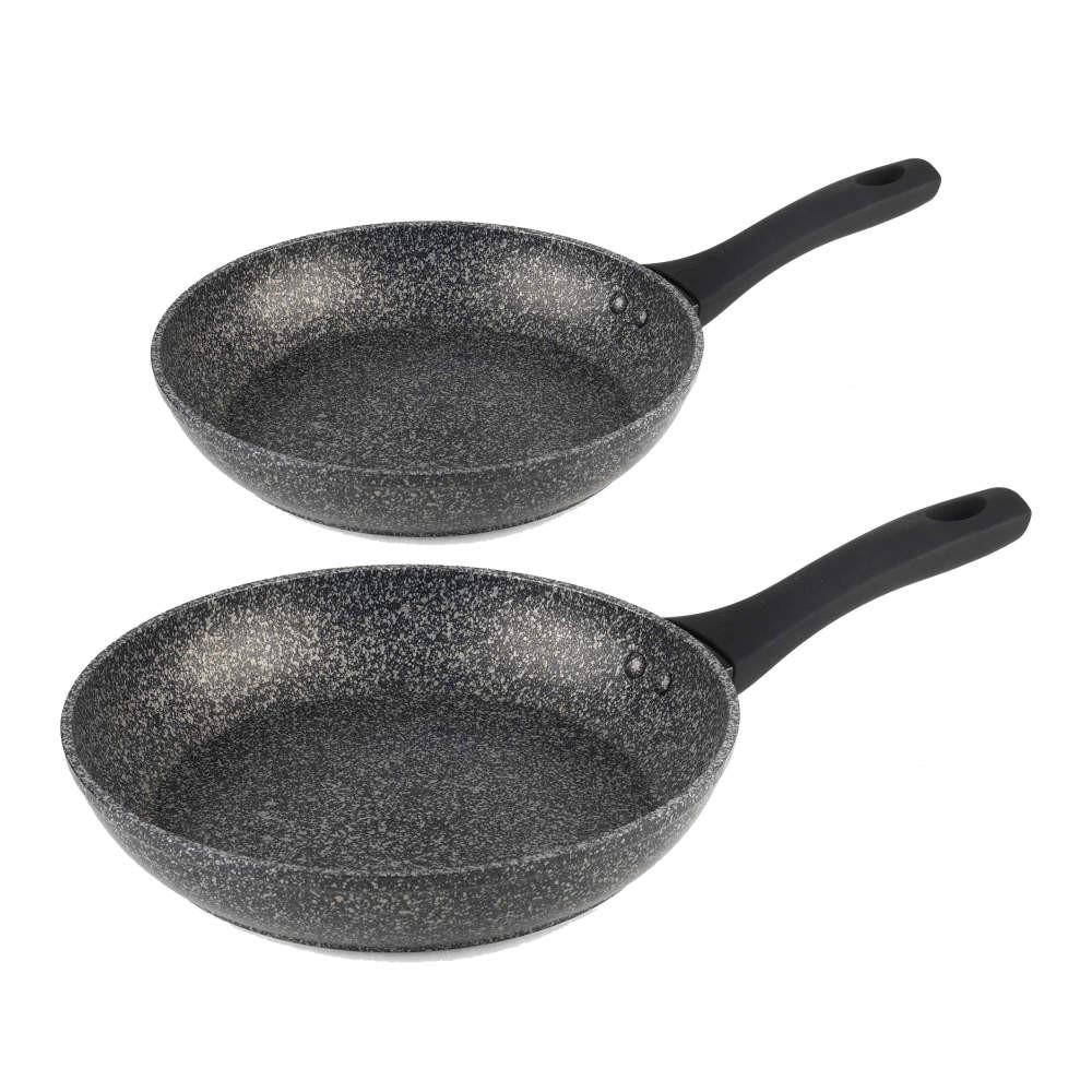 salter Megastone 2-Piece Frying Pan Set - 20/28cm