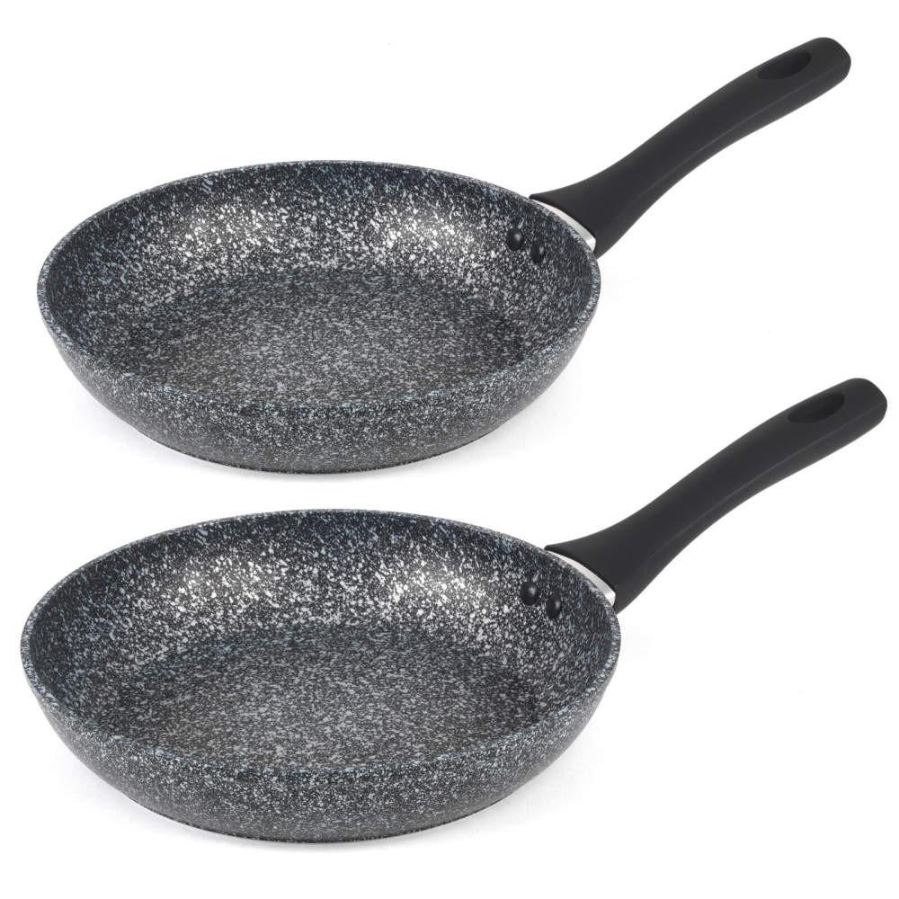 salter Megastone 2-Piece Frying Pan Set - 24/28cm