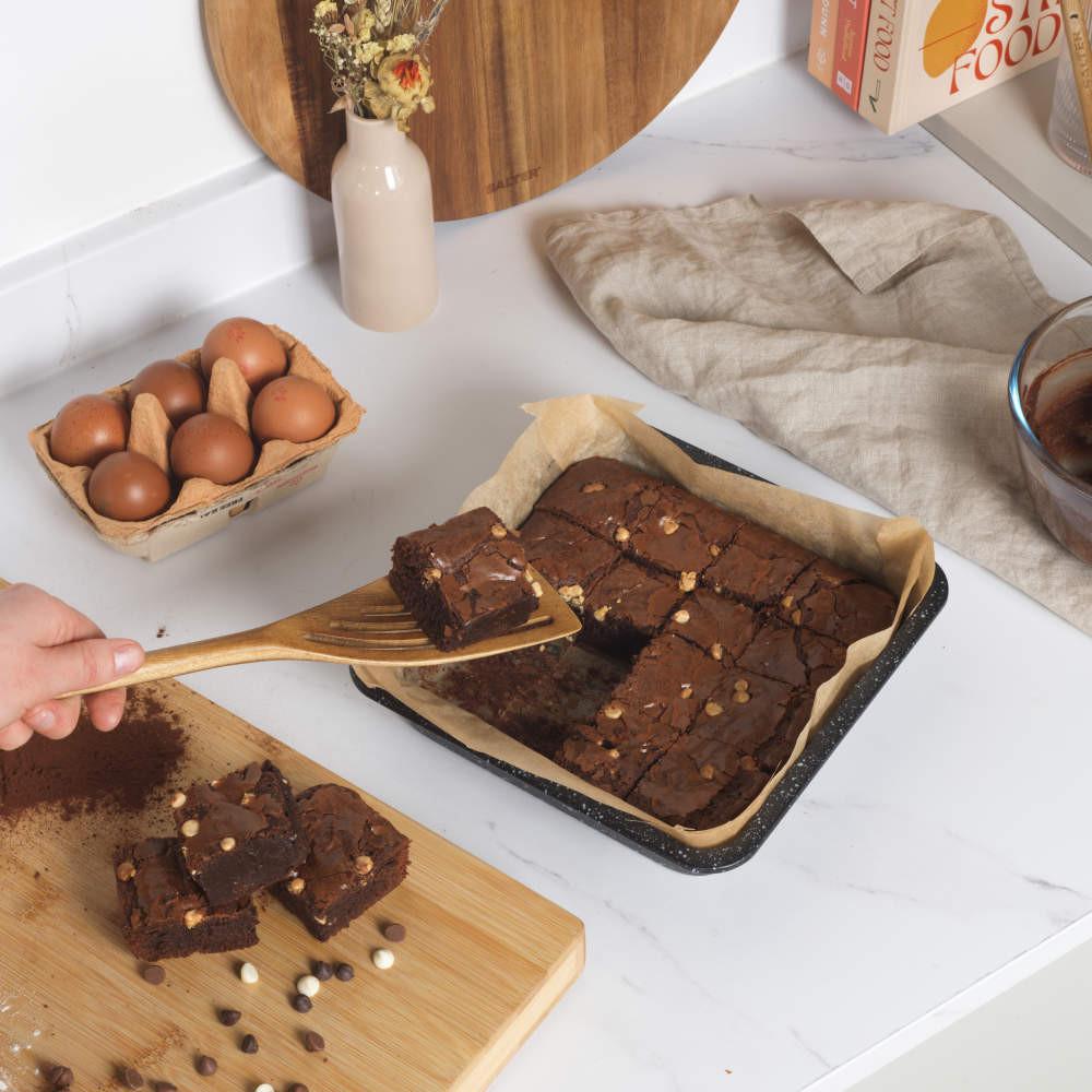 Salter Megastone 2 Piece Square Pan Set