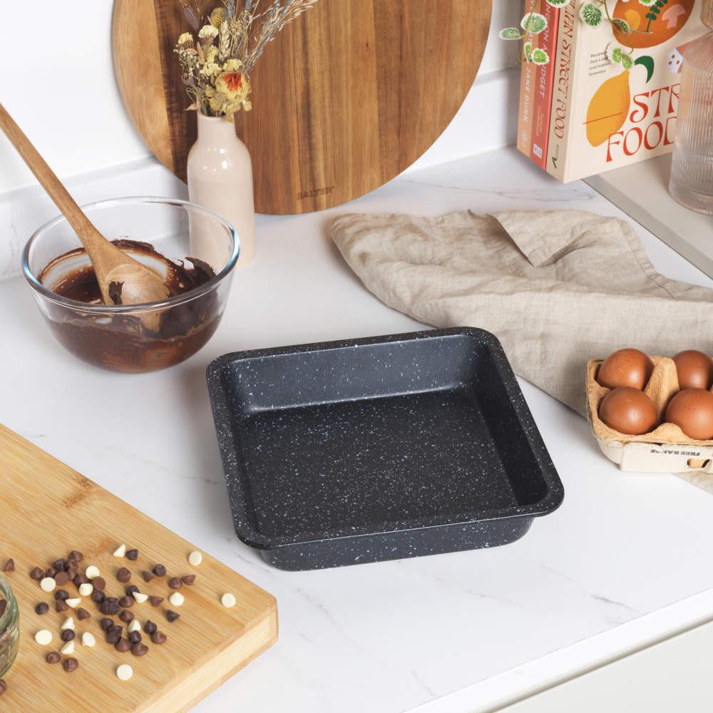 Salter Megastone 2 Piece Square Pan Set