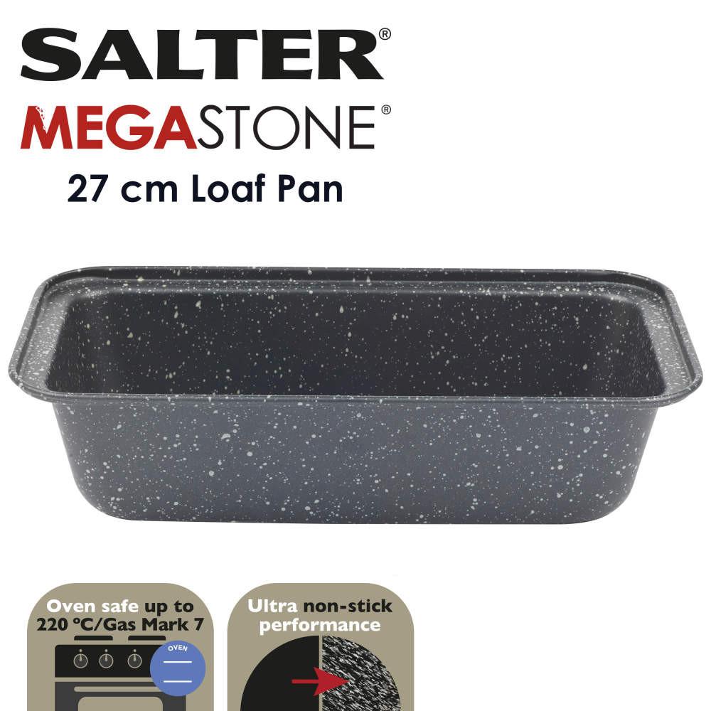 Salter Megastone 27cm Loaf Tin - 2 Pack