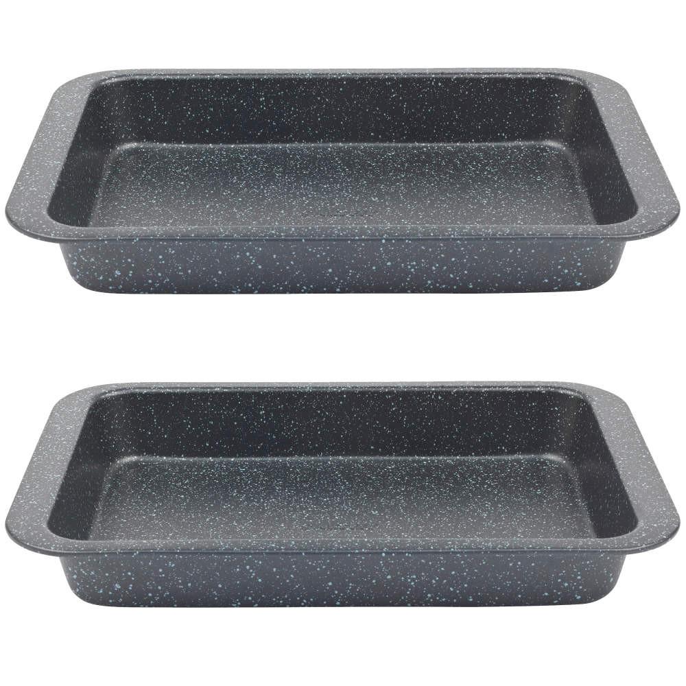 salter Megastone 36cm Roasting Tin - 2 Pack