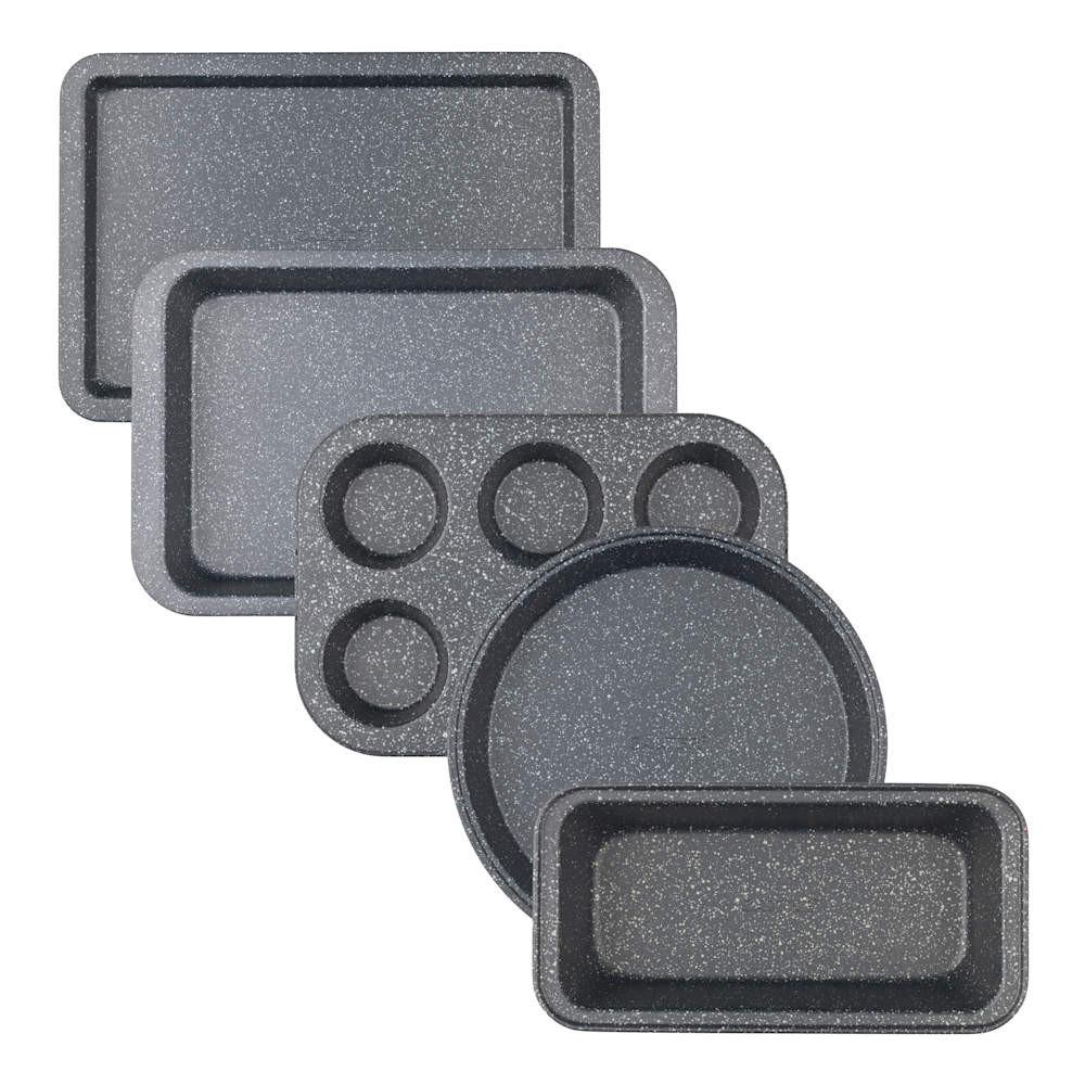 salter Megastone 5pc Bakeware Set – PFOA-Free