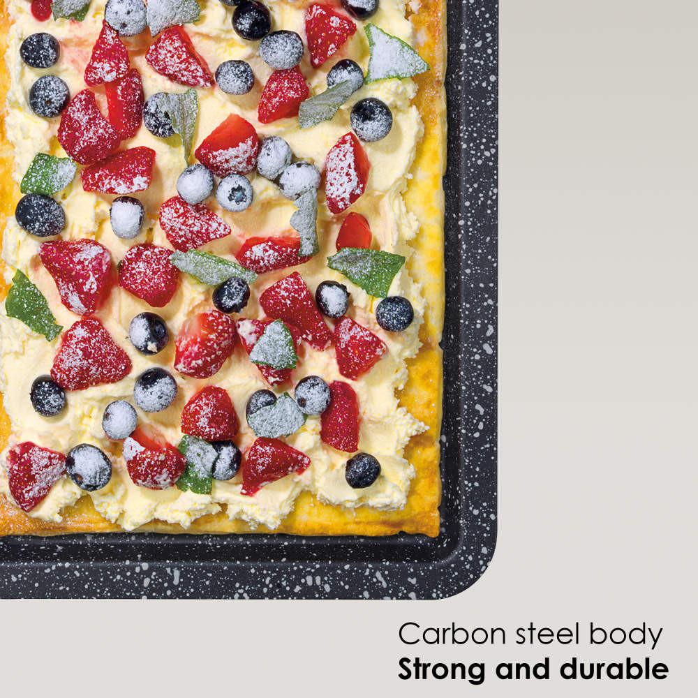 Salter Megastone Baking Tray & Pizza Pan Set