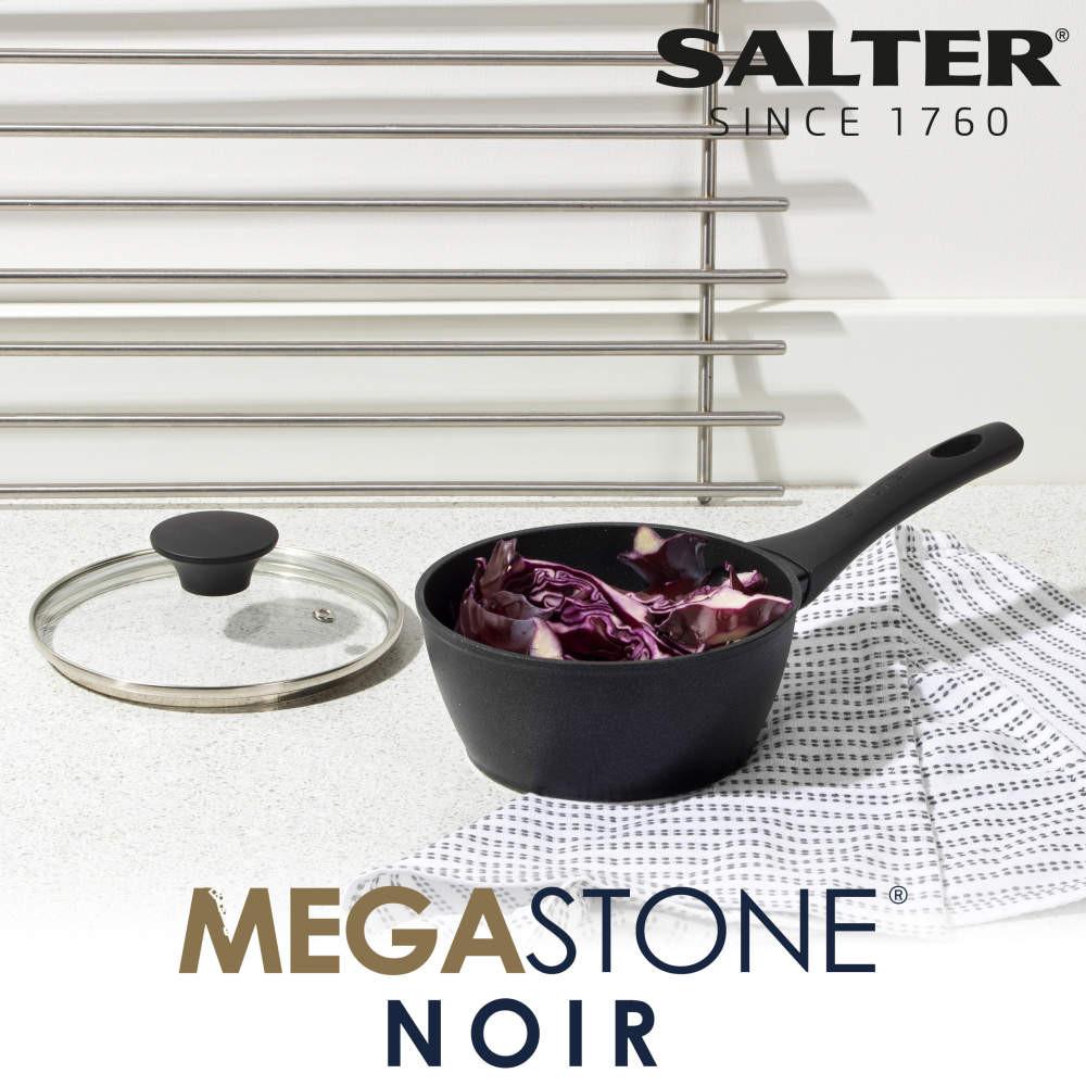 Salter Megastone Noir 16cm Saucepan