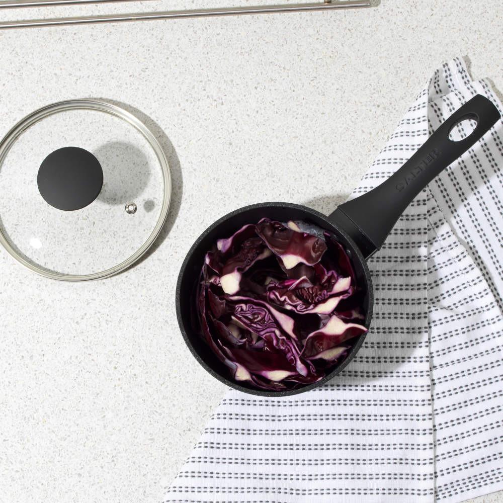 Salter Megastone Noir 16cm Saucepan