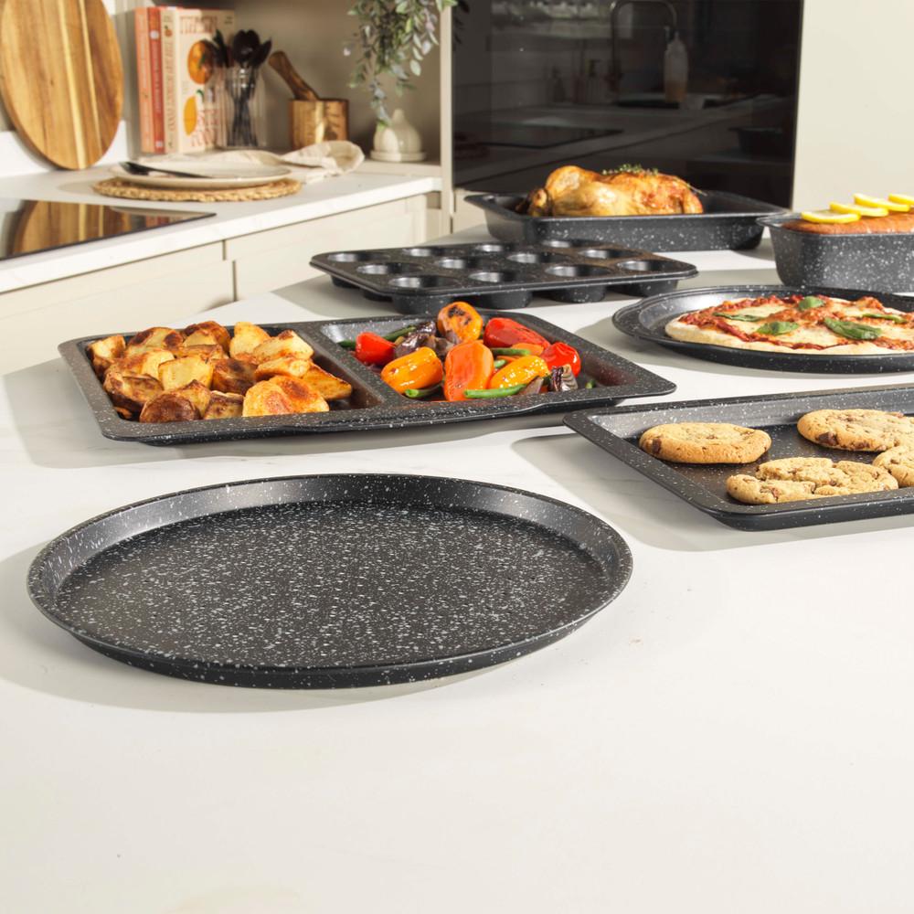 Salter Megastone Non-Stick Pizza Pan - Set Of 2