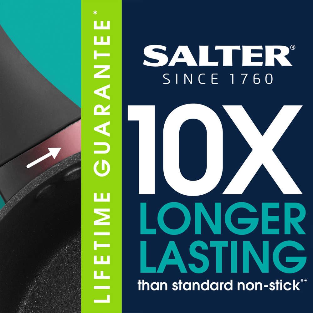 Salter Megastone Thermo Collar 16cm Saucepan