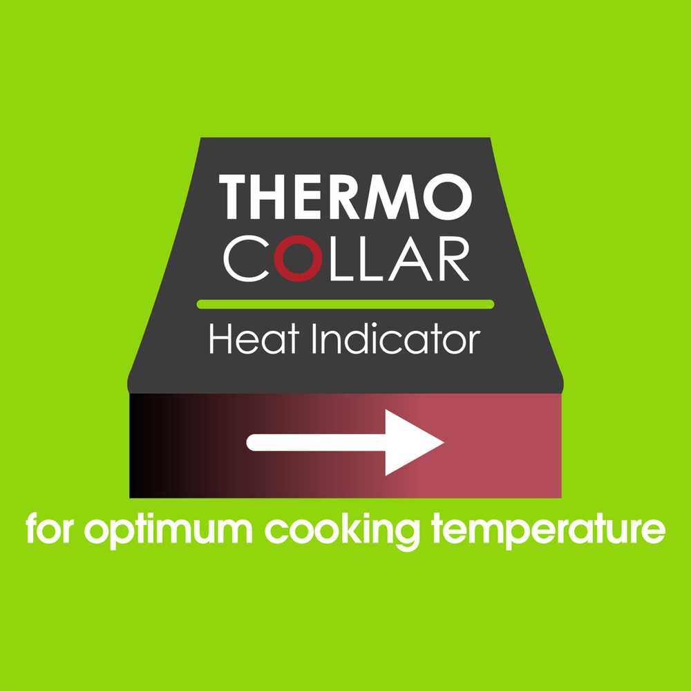 Salter Megastone Thermo Collar 20cm Saucepan