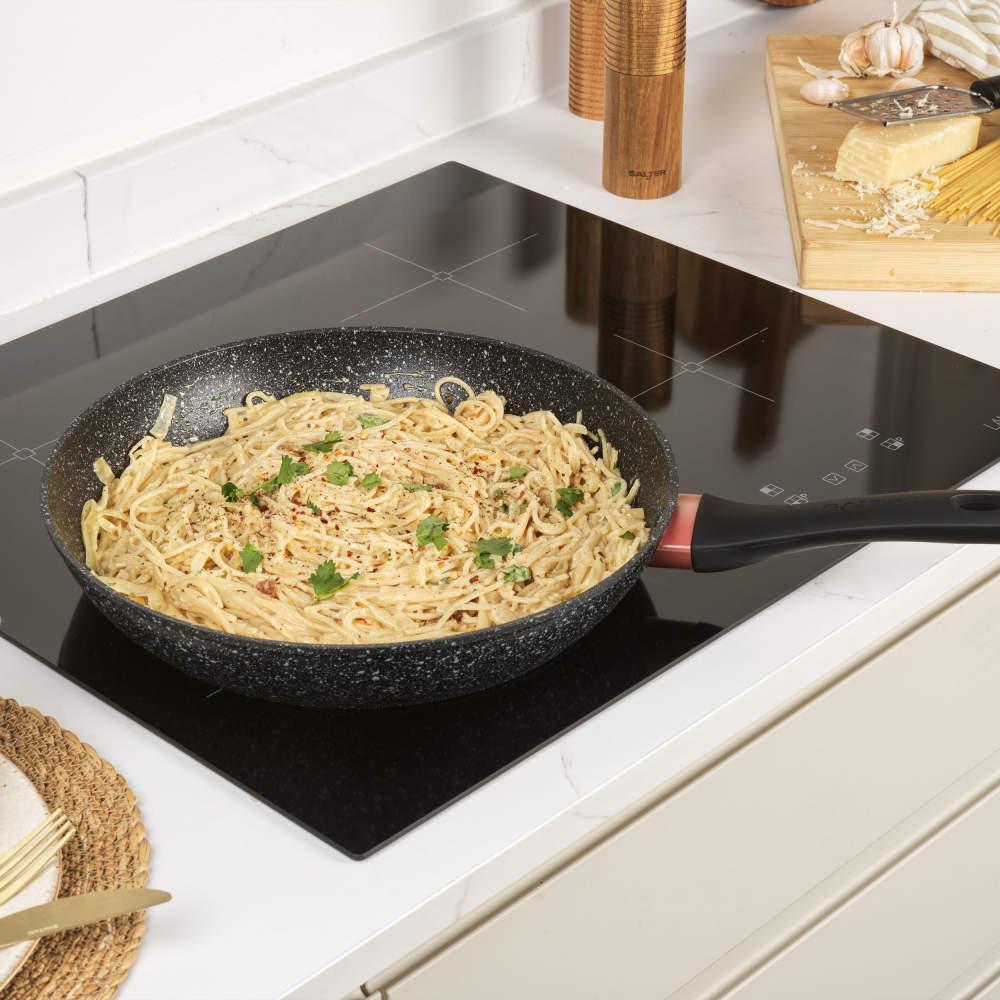 Salter Megastone Thermo Collar 32cm Frying Pan