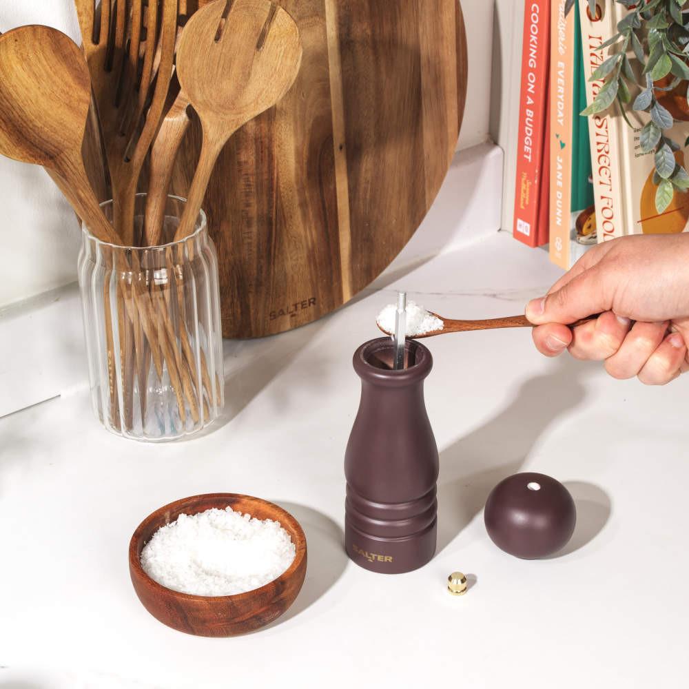 Salter Olea Salt & Pepper Grinder - Mulberry