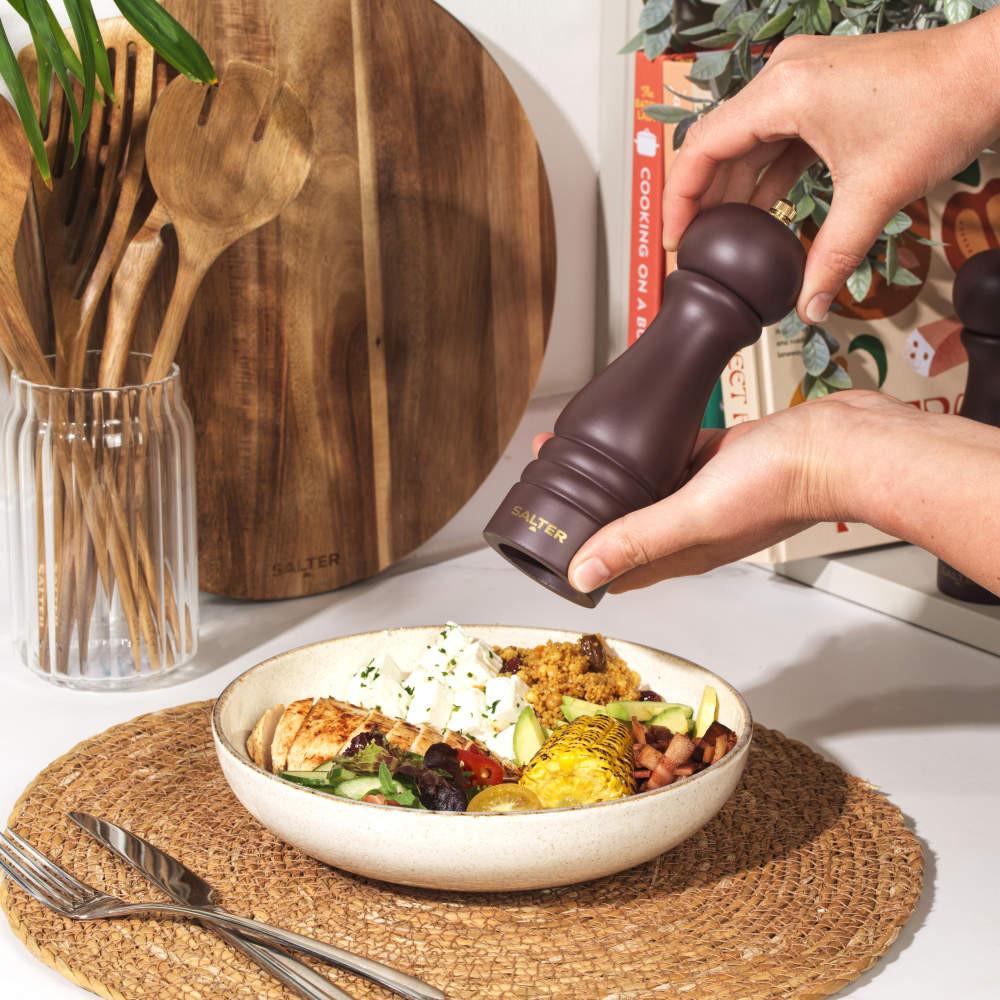 Salter Olea Salt & Pepper Grinder - Mulberry