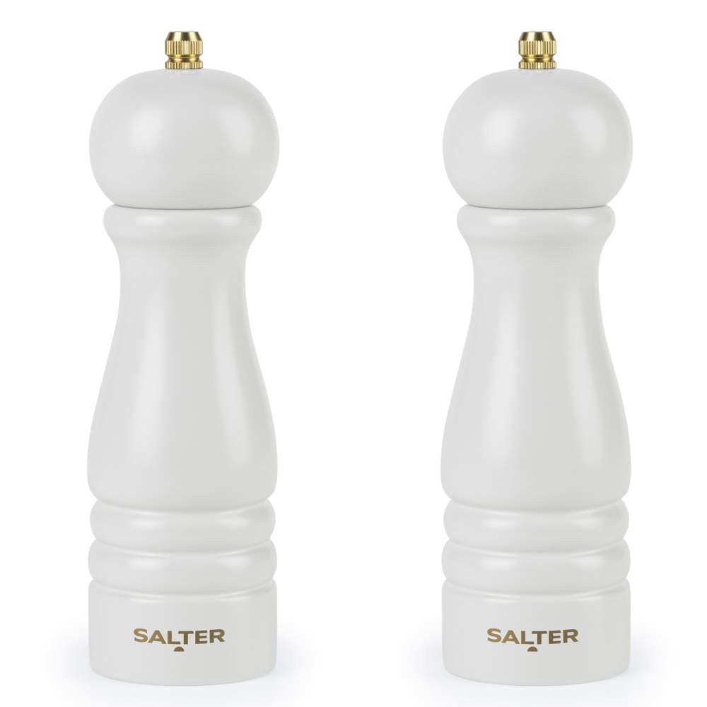 salter Olea Salt & Pepper Grinder Set of 2 – Grey
