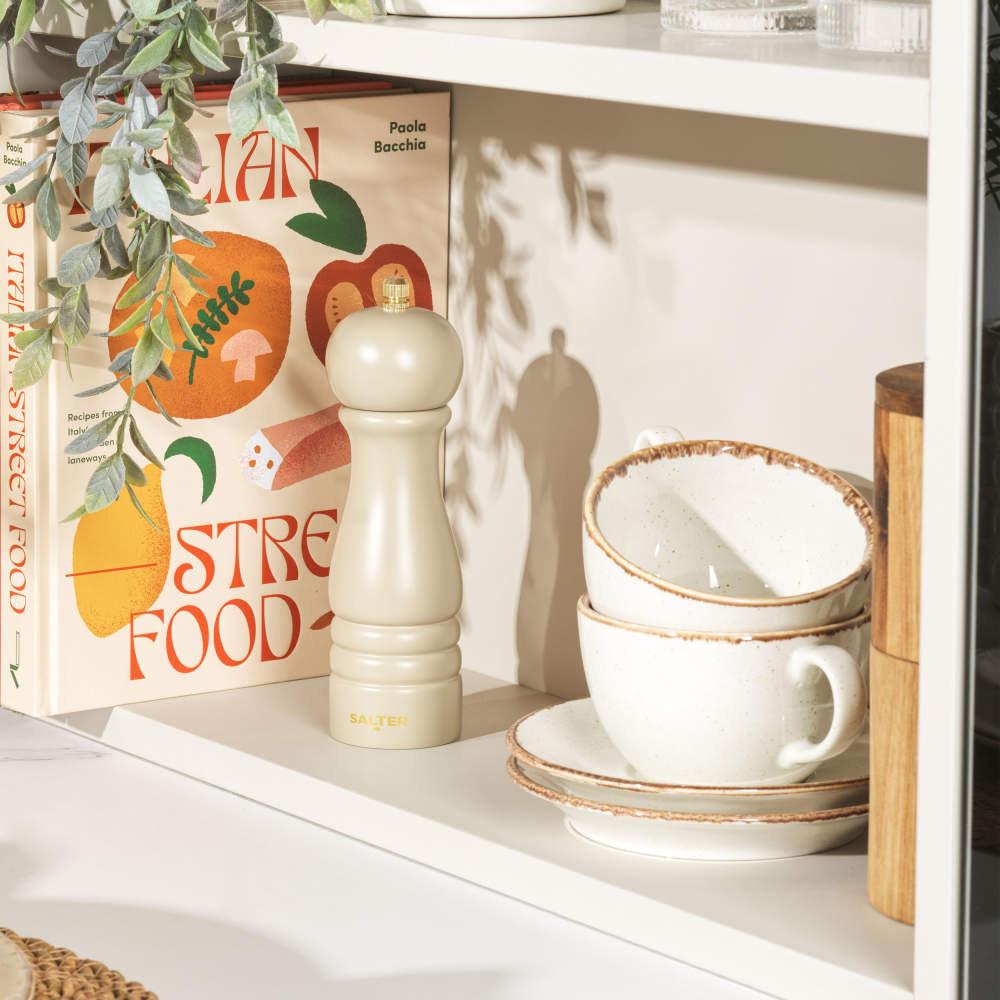 Salter Olea Salt & Pepper Mill - Beige