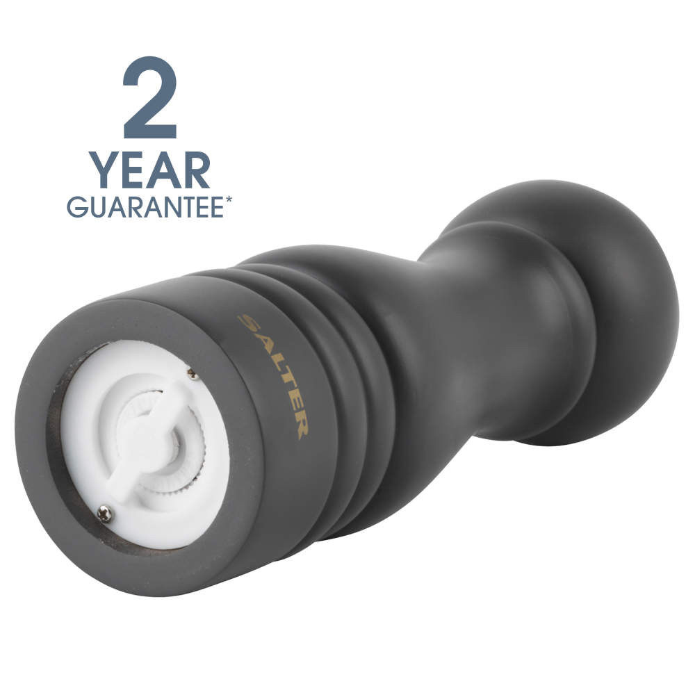 Salter Olea Salt & Pepper Mill Set - Charcoal